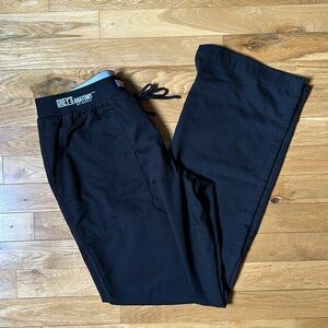 Medium Grey’s Anatomy Scrub Pants- black